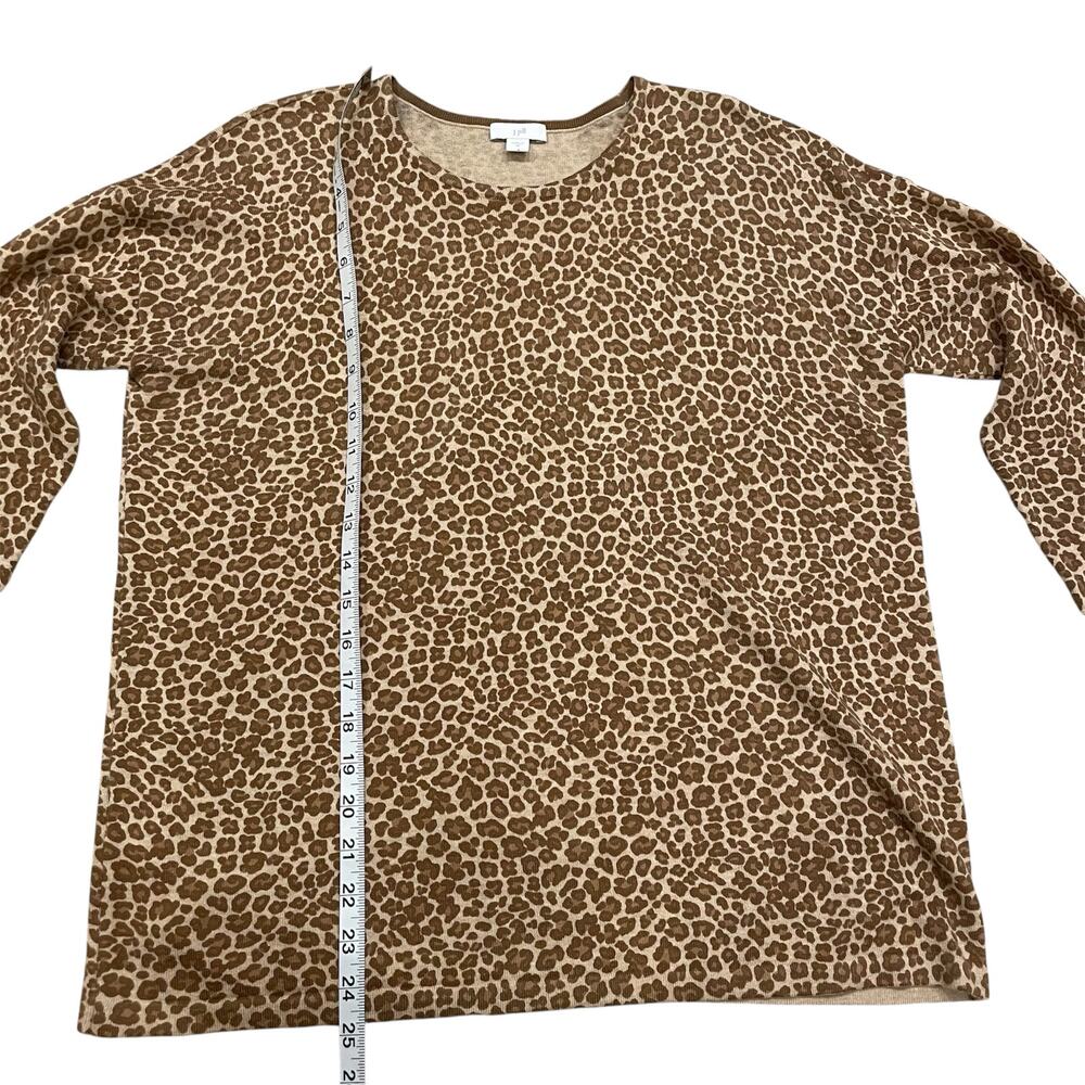 J. JILL Leopard Print Long Sleeve Lightweight Long sleeve Women's Size XS Casual - Picture 5 of 10